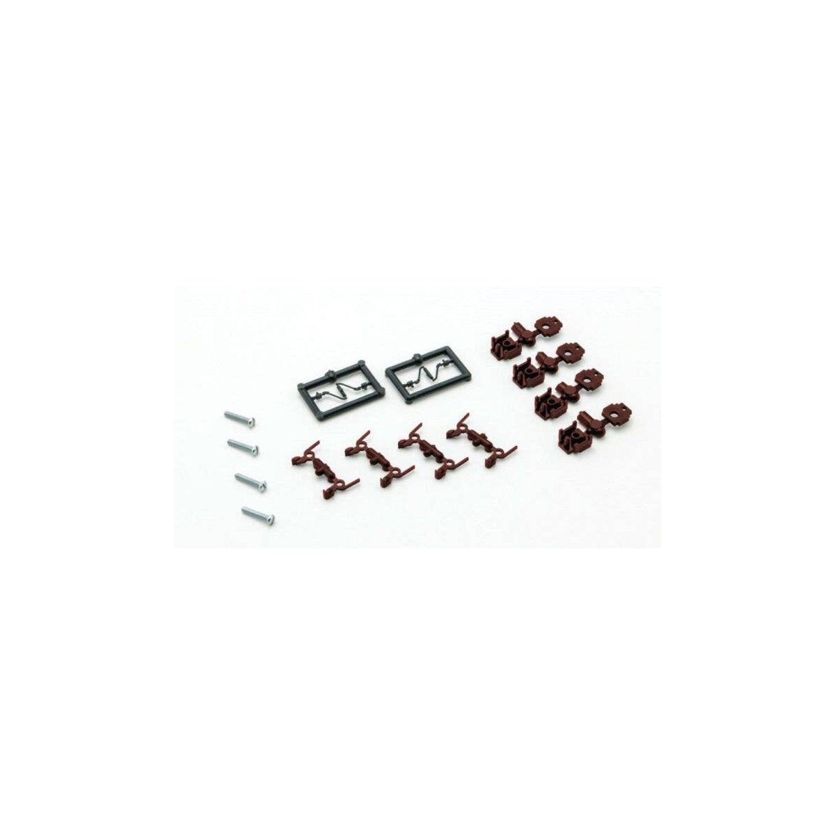 True-Scale Coupler -- Short Shank (brown) pkg(4), N, Micro Trains Line 122300