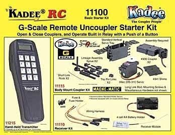 Basic Starter Kit - Kadee(R) RC Remote Uncoupling System, G, Kadee Quality Products 11100