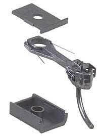156 Whisker(R) Scale Self-Centering Knuckle Couplers - Kit - Magne-Matic(R) -- Long 25/64′ , HO, Kadee Quality Products 156