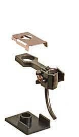 25 Plastic-Shank Coupler - Kit - Magne-Matic(R) -- Short 1/4′ Overset w/213 & 234 Draft Gear, HO, Kadee Quality Products 25