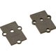 851 O Scale Plastic Shims -- For 817 or 819 Gearbox 1/16 & 1/32′ (black) 8 of Each, O, Kadee Quality Products 851