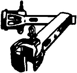 Dummy Knuckle Couplers 1 Pair -- Standard, HO, Cal Scale 292
