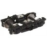 GSC 41-N-11 Metal Passenger Trucks w/Clasp Brake -- Black - 1 Pair, HO, WalthersProto 2104