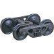 A.S.F.(R) 100-Ton Roller Bearing Self-Centering HGC Trucks -- Code 88 (.088`) 36` Smooth-B, HO, Kadee Quality Products 1569