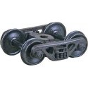 A.S.F.(R) 100-Ton Roller Bearing Self-Centering HGC Trucks -- Code 88 (.088`) 36` Smooth-B, HO, Kadee Quality Products 1569