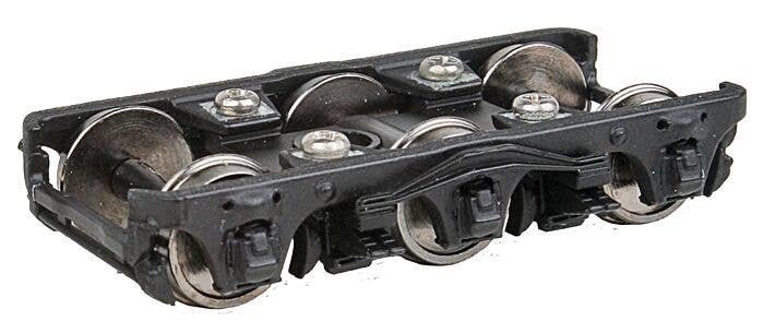 Heavyweight 6-Wheel Metal Passenger Trucks w/RP-25 Metal Wheels -- Type 242A - 1 Pair, HO, WalthersProto 2202