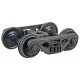 ACL Barber(R) S-2 70-Ton Roller-Bearing Self-Centering HGC Trucks -- Code 88 (.088`) 33` S, HO, Kadee Quality Products 1560