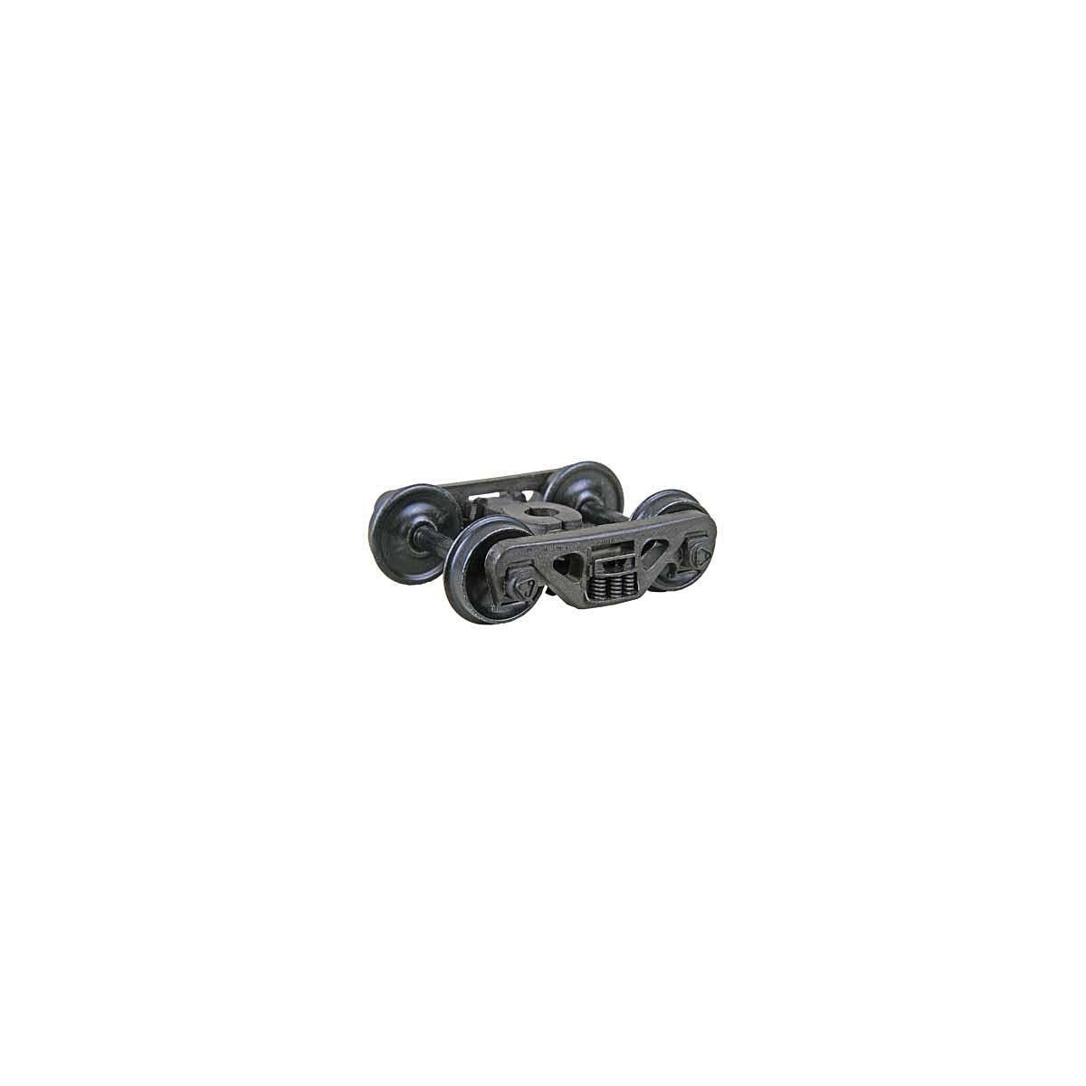 ACL Barber(R) S-2 70-Ton Roller-Bearing Self-Centering HGC Trucks -- Code 88 (.088`) 33` S, HO, Kadee Quality Products 1560