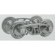 A.S.F (R) A-3 Ride-Control 50-Ton Truck -- 33 Smooth Back All Metal Non-Magnetic Wheels′, G, Kadee Quality Products 970