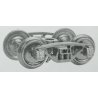 A.S.F (R) A-3 Ride-Control 50-Ton Truck -- 33 Smooth Back All Metal Non-Magnetic Wheels′, G, Kadee Quality Products 970