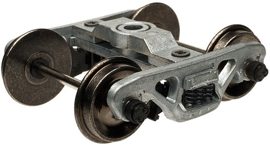 70-Ton Roller Bearing 2-Rail Freight Car Trucks -- 1 Pair, O, Atlas O 7065