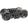 Roller Bearing 2-Rail Caboose Trucks -- 1 Pair, O, Atlas O 7068