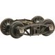 4` 6` Arch Bar HGC 2-Piece Trucks -- 1 Pair, HOn3, Kadee Quality Products 721