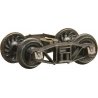 4` 6` Arch Bar HGC 2-Piece Trucks -- 1 Pair, HOn3, Kadee Quality Products 721