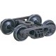 Barber(R) S-2 70-Ton Roller Bearing Self-Centering HGC Trucks -- Code 88 (.088`) 33` Smoot, HO, Kadee Quality Products 1570