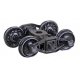 Bettendorf T-Section Self-Centering HGC Leaf-Spring Caboose Trucks -- Code 110 (.110`) 33` , HO, Kadee Quality Products 581