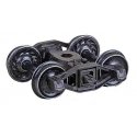 Bettendorf T-Section Self-Centering HGC Leaf-Spring Caboose Trucks -- Code 110 (.110`) 33` , HO, Kadee Quality Products 581