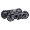 Bettendorf 50-Ton Self-Centering HGC Trucks -- Code 110 (.110`) 33` Smooth-Back RP-25 Wheel, HO, Kadee Quality Products 564