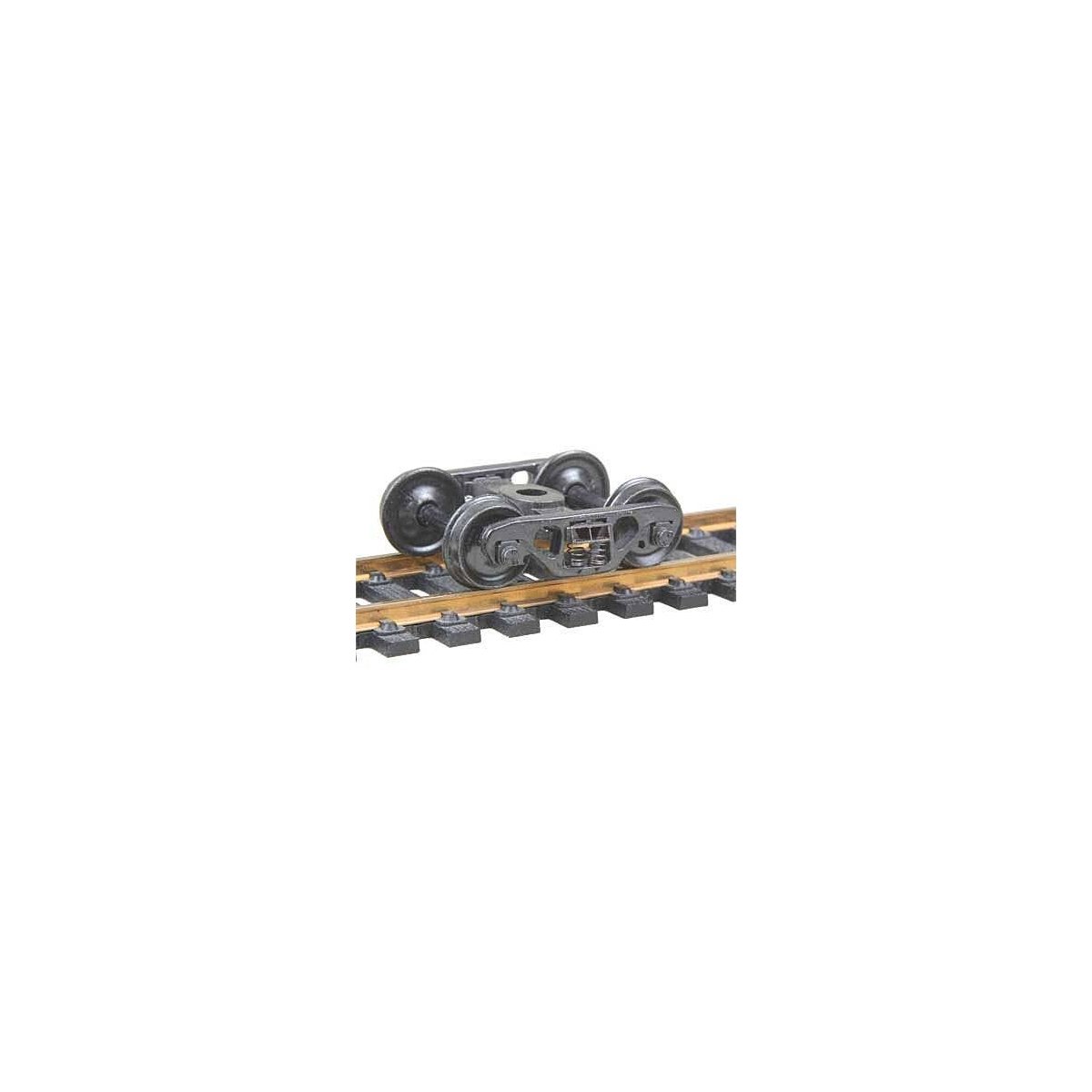 Barber(R) S-2 70-Ton Roller Bearing Fully Sprung Self-Centering Metal Trucks -- Code 110 (., HO, Kadee Quality Products 558