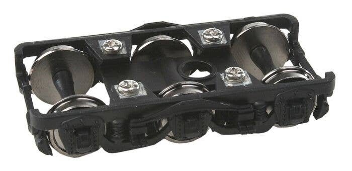 Heavyweight 6-Wheel Metal Passenger Trucks w/RP-25 Metal Wheels -- Type 2410 - 1 Pair, HO, WalthersProto 2203