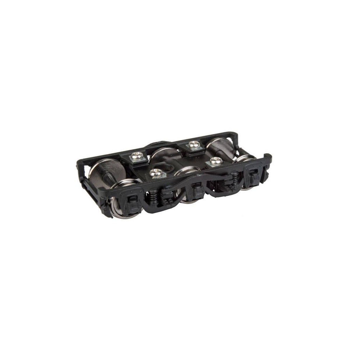 Heavyweight 6-Wheel Metal Passenger Trucks w/RP-25 Metal Wheels -- Type 2411 - 1 Pair, HO, WalthersProto 2204