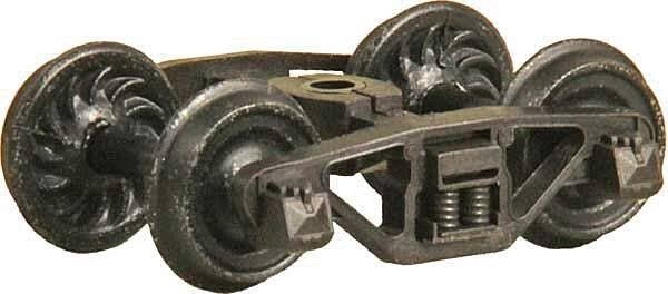 Vulcan HGC 2-Piece Trucks -- 1 Pair, HOn3, Kadee Quality Products 726