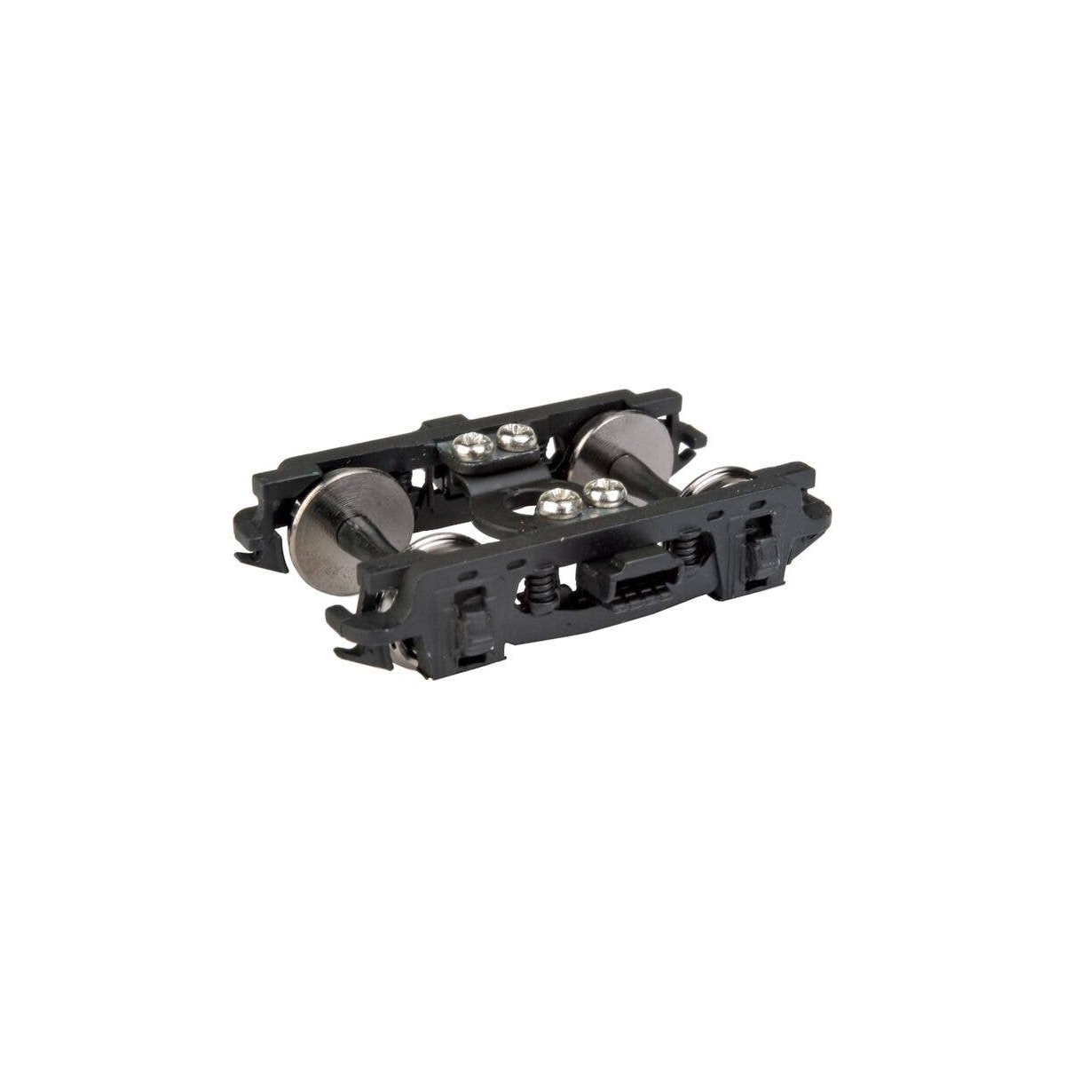 Pennsylvania 2D-P5 Express Car Trucks - Metal w/RP-25 Metal Wheels -- Black Sideframes - 1 Pair, HO, WalthersProto 2213