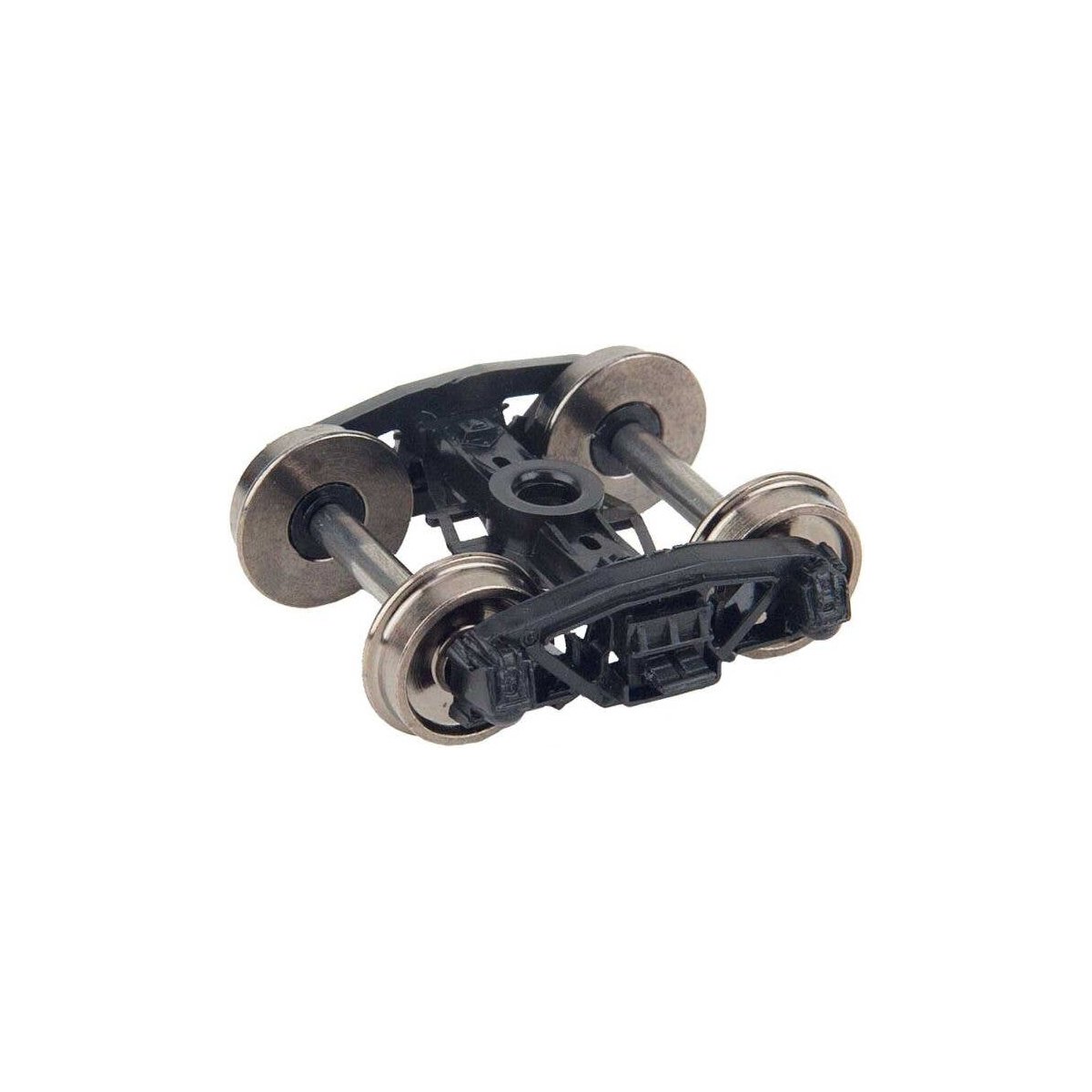 Andrews Plastic Caboose Trucks w/33′ Metal RP-25 Wheels & Axles -- 1 Pair, HO, WalthersProto 2032