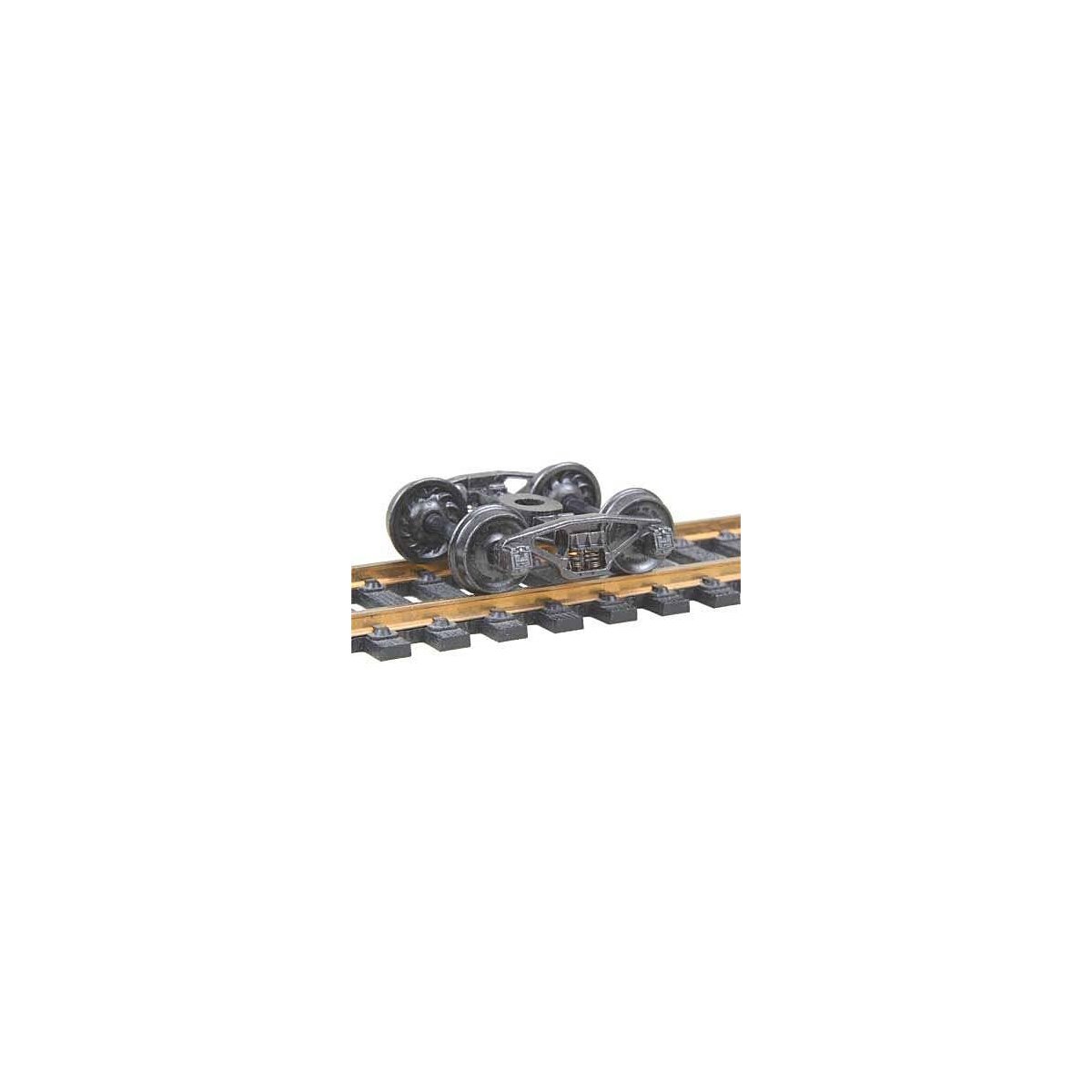 Pennsylvania 2D-F8 50-Ton Fully Sprung Self-Centering Metal Trucks -- Code 110 (.110`) 33` , HO, Kadee Quality Products 557