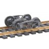 Pennsylvania 2D-F8 50-Ton Fully Sprung Metal Trucks -- Code 110 (.110`) 33` Ribbed-Back RP-, HO, Kadee Quality Products 517