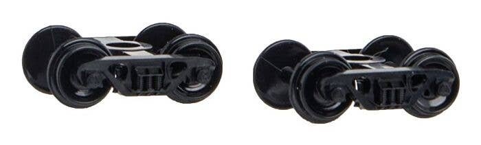 Barber Roller Bearing Trucks w/36′ Wheels -- 1 Pair, N, Micro Trains Line 302080