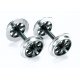 Metal Double-Spoked Wheel Set pkg(2), G, LGB 67320