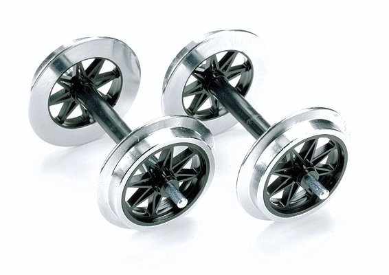 Metal Double-Spoked Wheel Set pkg(2), G, LGB 67320