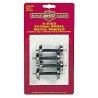 Metal Wheel Set -- Small - 1′ 24.5mm pkg(4), G, Bachmann Industries 92422