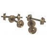 Shoulder Axle Nickel-Silver Wheelset -- 28′/110, HO, Northwest Short Line 371054