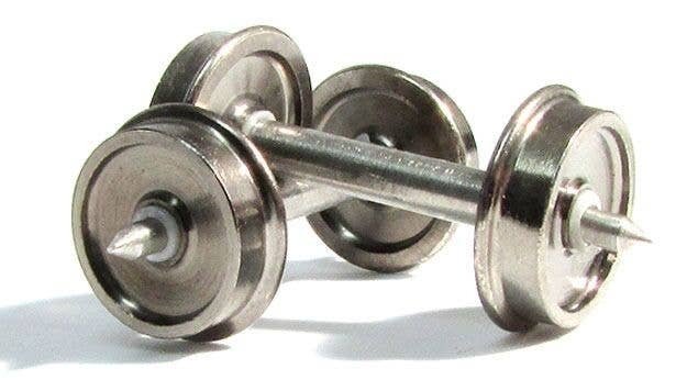 36′ Code 110 Metal Wheelsets -- pkg(100), HO, Rapido Trains Inc 102088