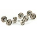 36′ Turned Metal RP-25 Wheelsets -- With Metal Axles pkg(100), HO, WalthersProto 2305