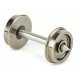 36′ Turned Metal RP-25 Wheelsets -- With Metal Axles pkg(100), HO, WalthersProto 2305