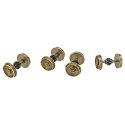 ROCO/Model Power RF-16 Nickel Silver Wheelsets -- HO 40′/110, HO, Northwest Short Line 25806