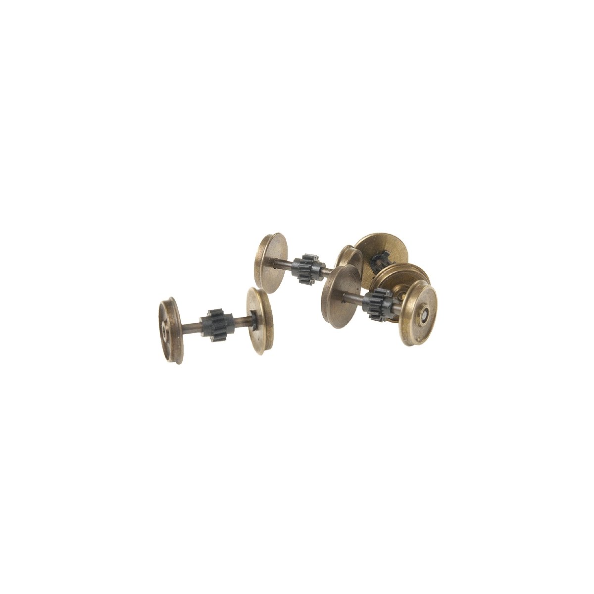 ROCO/Model Power RF-16 Nickel Silver Wheelsets -- HO 40′/88, HO, Northwest Short Line 25816