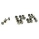 36′ High Detail Brass Insulated Wheelsets -- 12 Axles, N, Intermountain Railway Company 60071