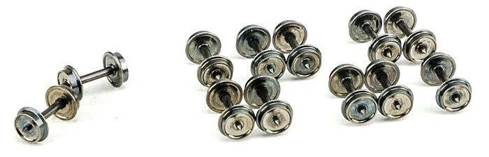36′ High Detail Brass Insulated Wheelsets -- 12 Axles, N, Intermountain Railway Company 60071