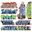 Graffiti Decals Mega Set -- Set 12 pkg(8), HO, Blair Line 2261