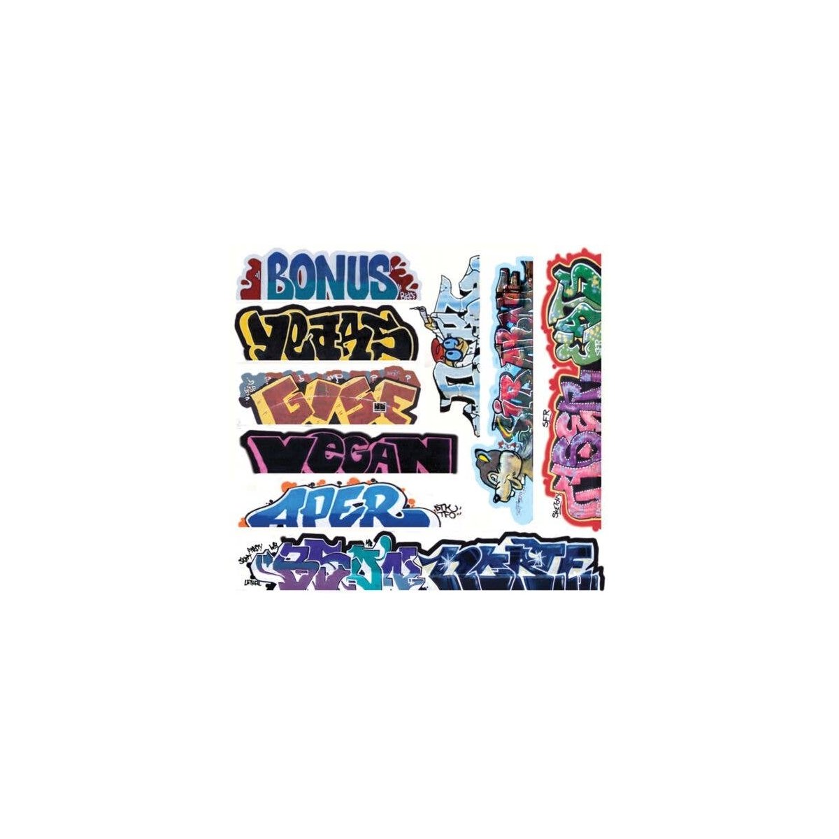 Mega Set Modern Tagger Graffiti Decals -- 13 pkg(10), HO, Blair Line 2262