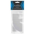 UP/CMO Style RD-4 Coal Hopper White Dashes Reflective Decal Set, HO, FUSION SCALE GRAPHICS 160005