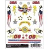 PineCar(R) Dry Transfer Decals -- Freedom Forever, All Scales, Woodland Scenics 4019
