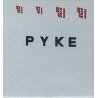 Decal Set -- For Pyke Crane (247-7015 Discontinued), HO, Custom Finishing 7815