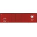 Railroad Decal Set -- Central Railroad of New Jersey 40′ 1-1/2 Door Steel Boxcar, N, Tichy Train Group 10106N