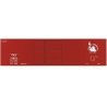Railroad Decal Set -- Central Railroad of New Jersey 40′ 1-1/2 Door Steel Boxcar, N, Tichy Train Group 10106N