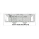 Railroad Decal Set -- Pennsylvania Railroad Class H-34C Covered Hopper, HO, Tichy Train Group 10016